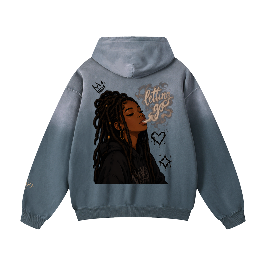 Heavyweight Sunfade Oversized Hoodie