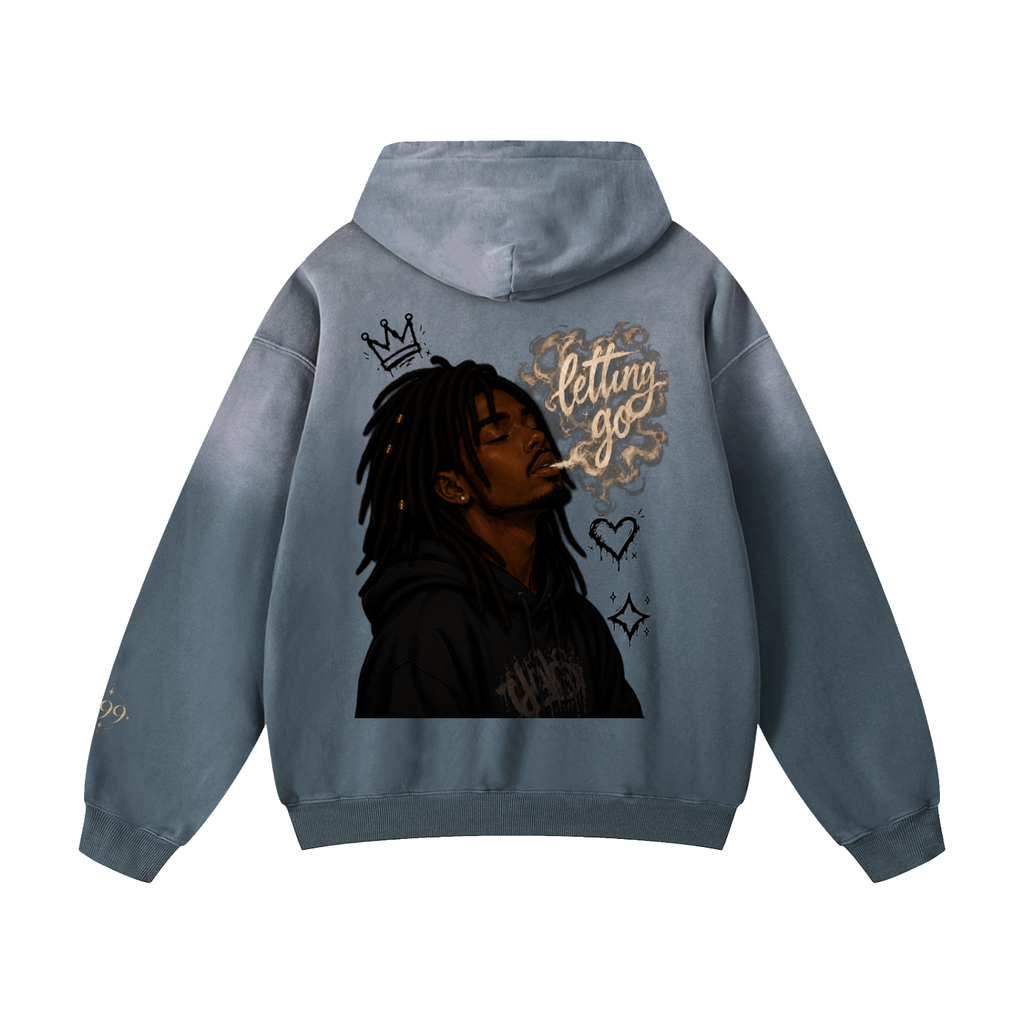 Heavyweight Sunfade Oversized Hoodie