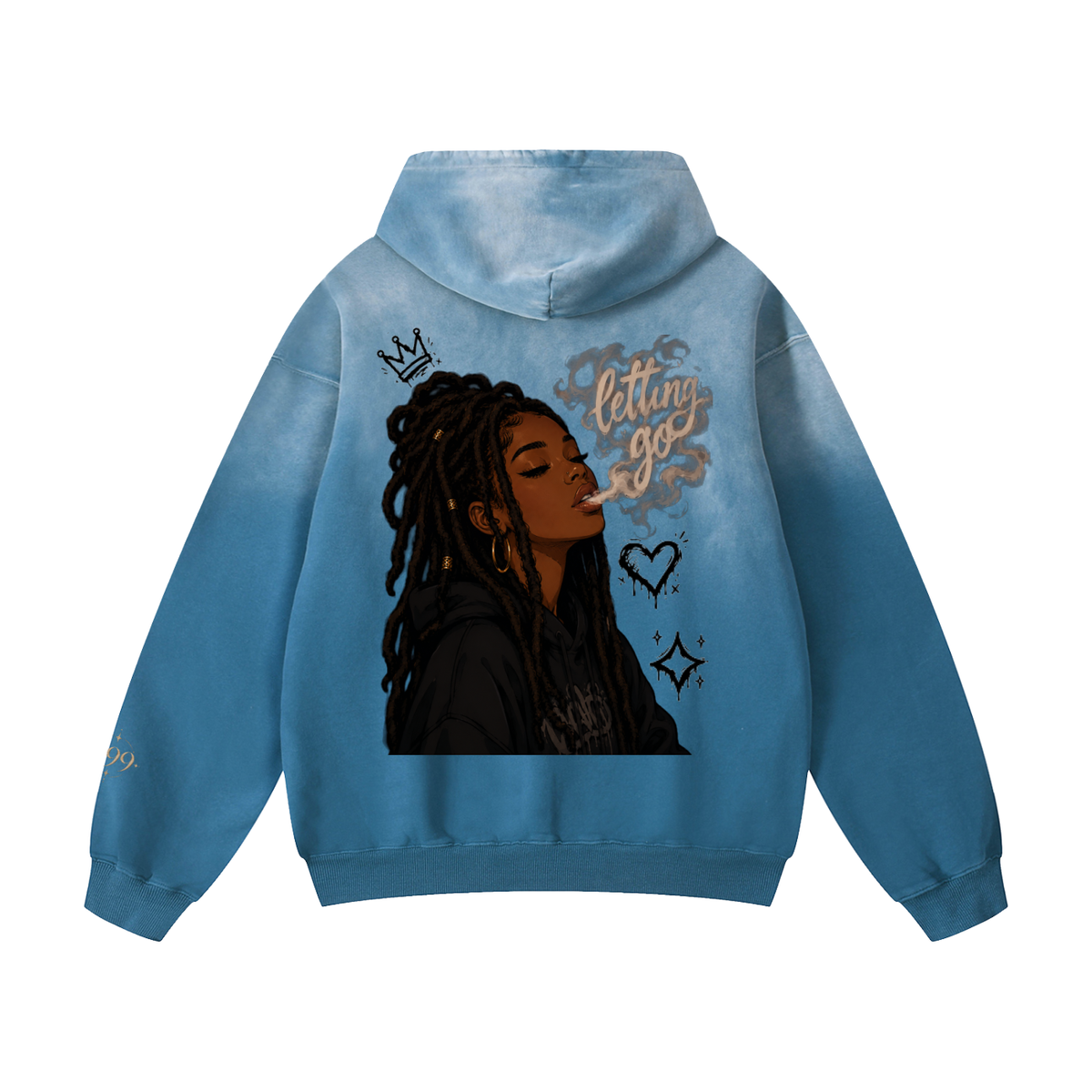 Heavyweight Sunfade Oversized Hoodie
