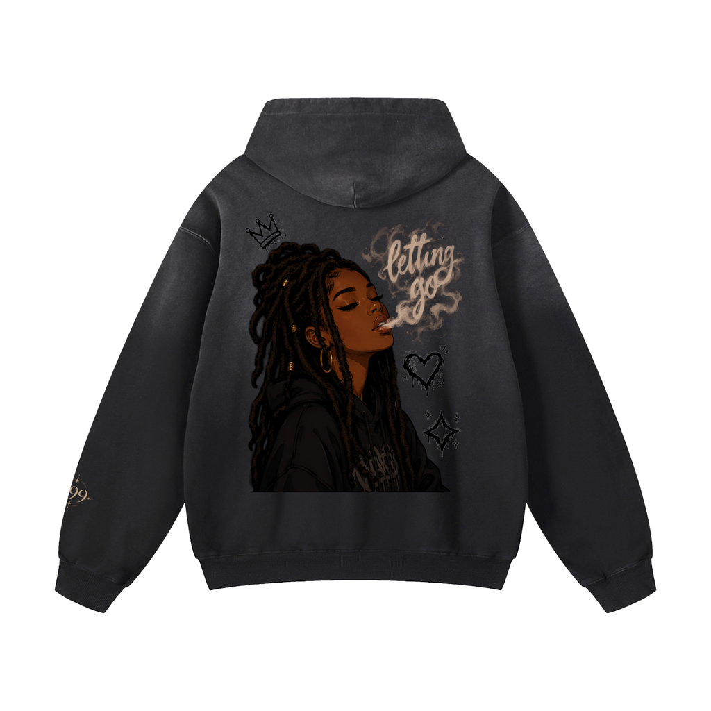 Heavyweight Sunfade Oversized Hoodie